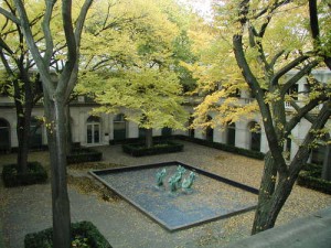 Art Institute courtyard