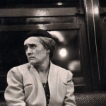 Woman Subway Veil Sorrow by Evans