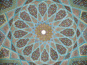 Roof of the Tomb of Hafez
